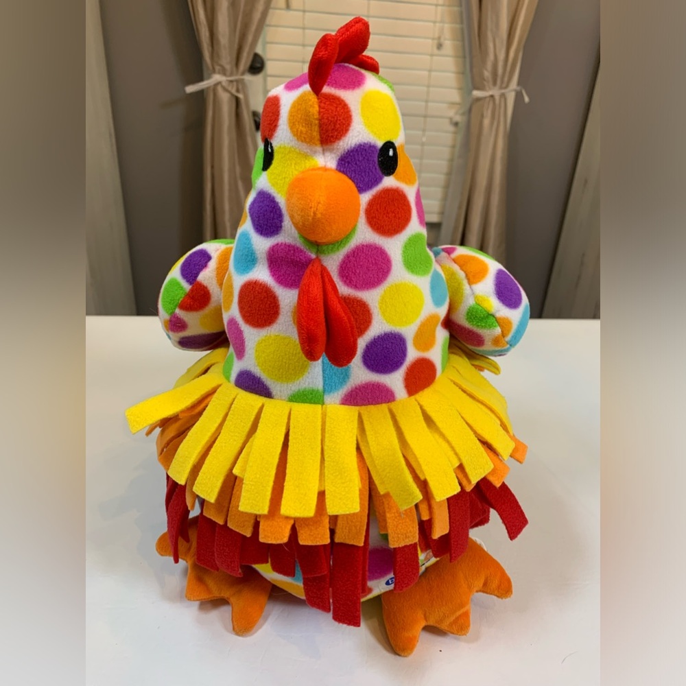 Bee Posh By Melissa & Doug 12" Dotty Chicken EUC - Picture 3 of 7